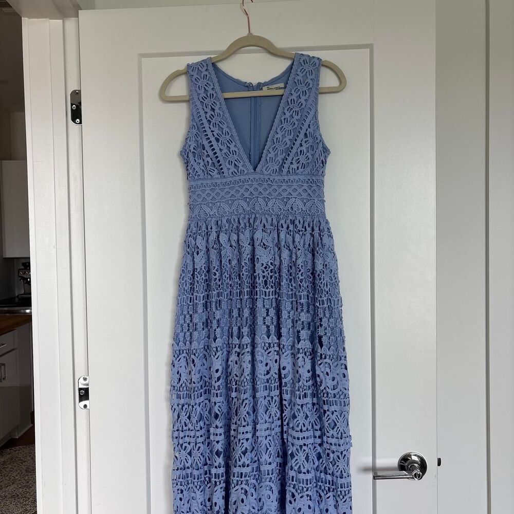 The-clothing-company Women's Blue Dress